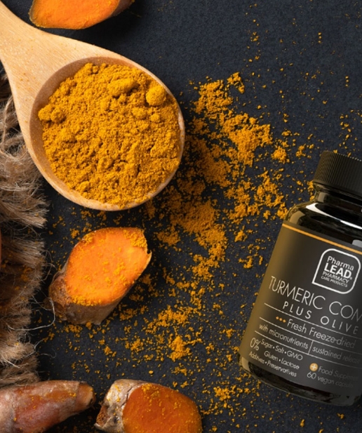 PHARMALEAD TURMERIC COMPLEX PLUS OLIVE 60caps - 2