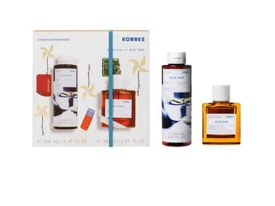 KORRES SET BLUE SAGE EAU DE TOILETTE 50ml & ΑΦΡΟΛΟΥΤΡΟ 250ml - 2