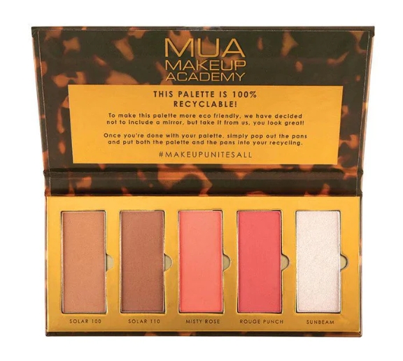 MUA FACE PALETTE GOLDEN HOUR - 2