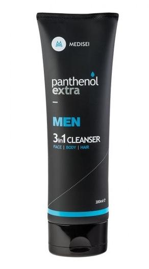 PANTHENOL EXTRA MEN  3 in 1 CLEANSER ΠΡΟΣΩΠΟ-ΣΩΜΑ-ΜΑΛΛΙΑ 200ml - 