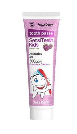 FREZYDERM SENSITEETH KIDS TOOTHPASTE 500ppm ΠΑΙΔΙΚΗ ΟΔΟΝΤΟΚΡΕΜΑ  - 