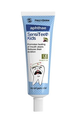 FREZYDERM SENSITEETH KIDS APHTHAE GEL ΠΑΙΔΙΚΑ ΚΑΤΑΠΡΑΥΝΤΙΚΑ GEL ΓΙΑ ΑΦΘΕΣ & ΣΤΟΜΑΤΙΚΑ ΕΛΚΗ  - 