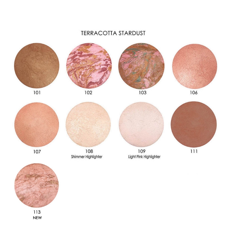 GOLDEN ROSE TERRACOTTA STARDUST No 108 - 2