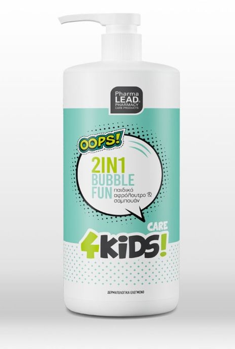 PHARMALEAD 2in1 BUBBLE FUN ΠΑΙΔΙΚΟ ΑΦΡΟΛΟΥΤΡΟ & ΣΑΜΠΟΥΑΝ 1L - 