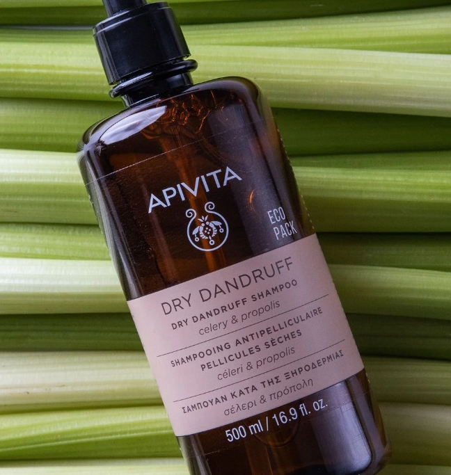 APIVITA ΣΑΜΠΟΥΑΝ ΚΑΤΑ ΤΗΣ ΞΗΡΟΔΕΡΜΙΑΣ 500ml - 2