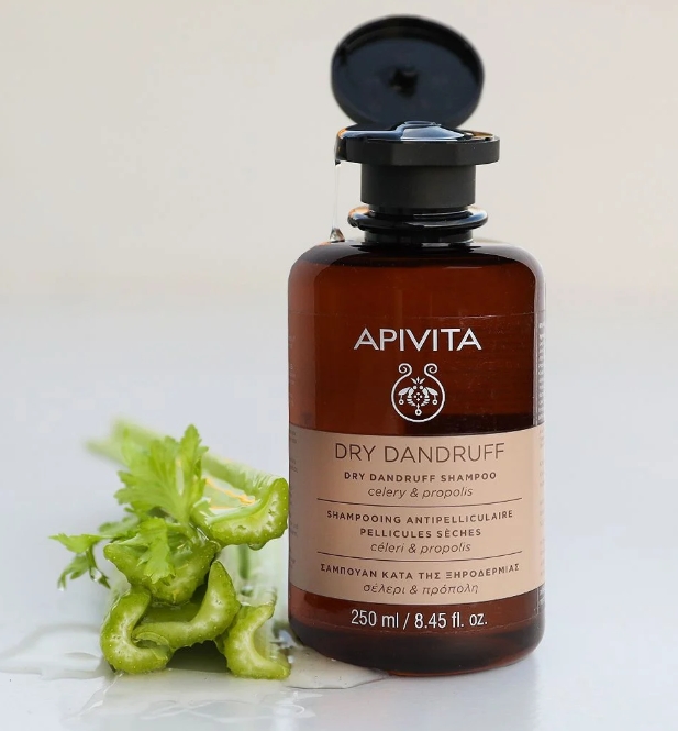 APIVITA ΣΑΜΠΟΥΑΝ ΚΑΤΑ ΤΗΣ ΞΗΡΟΔΕΡΜΙΑΣ 250ml - 2