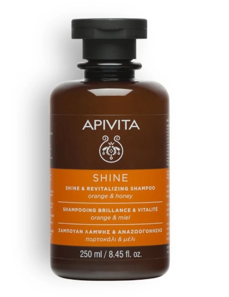 APIVITA ΣΑΜΠΟΥΑΝ ΛΑΜΨΗΣ ΚΑΙ ΑΝΑΖΩΟΓΟΝΗΣΗΣ 250ml - 