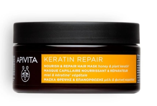 APIVITA ΜΑΣΚΑ ΜΑΛΛΙΩΝ ΘΡΕΨΗΣ & ΕΠΑΝΟΡΘΩΣΗΣ 200ml - 