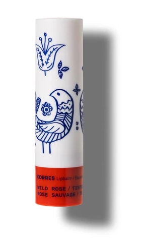 KORRES LIP BALM ΑΓΡΙΟ ΤΡΙΑΝΤΑΦΥΛΛΟ ΜΕ ΧΡΩΜΑ  - 