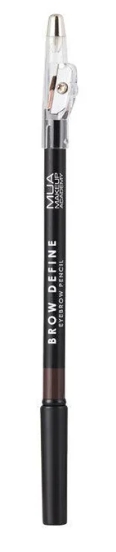 MUA BROW DEFINE PENCIL DARK BROWN - 