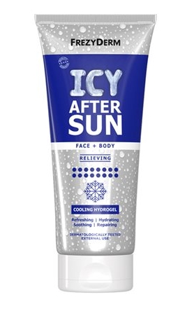 FREZYDERM ICY AFTER SUN -ΥΔΡΟΓΕΛΗ ΑΠΟΚΑΤΑΣΤΑΣΗΣ ΔΕΡΜΑΤΟΣ ΜΕΤΑ ΤΗΝ ΕΝΤΟΝΗ ΗΛΙΟΚΘΕΣΗ - 