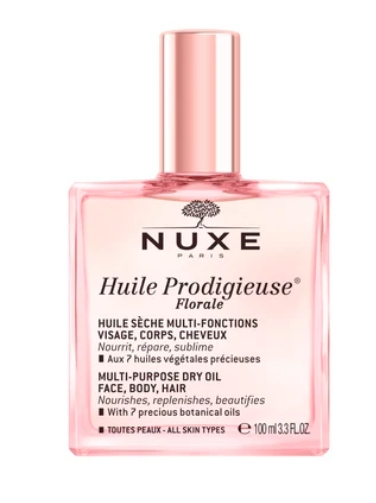 NUXE ΞΗΡΟ ΛΑΔΙ FLORAL ΠΟΛΛΑΠΛΩΝ ΧΡΗΣΕΩΝ ΠΡΟΣΩΠΟΥ,ΣΩΜΑΤΟΣ,ΜΑΛΛΙΩΝ  100ml - 