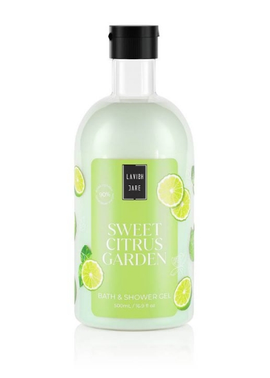 LAVISH CARE SWEET CITRUS GARDEN  BATH & SHOWER GEL 500ml - 