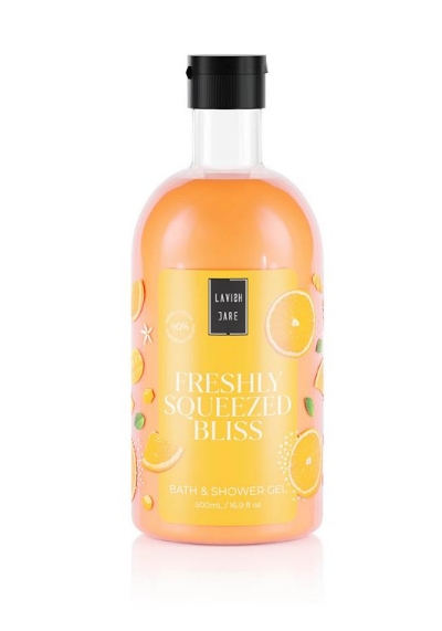 LAVISH CARE FRESHLY SQUEEZED BLISS BATH & SHOWER GEL 500ml - 