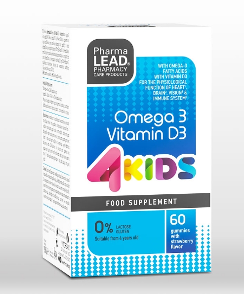 PHARMALEAD KIDS OMEGA3 & D3 - 