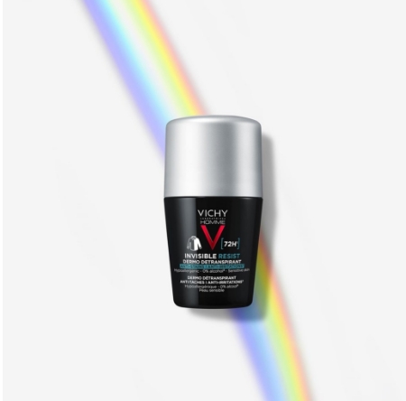 VICHY DEODORANT 72H INVISIBLE RESIST ΑΝΔΡΙΚΟ ΑΠΟΣΜΗΤΙΚΟ  - 3