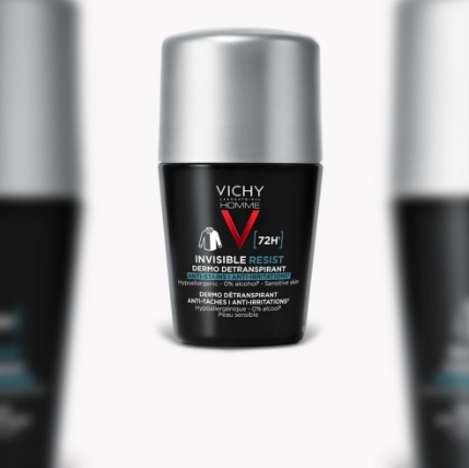 VICHY DEODORANT 72H INVISIBLE RESIST ΑΝΔΡΙΚΟ ΑΠΟΣΜΗΤΙΚΟ  - 2