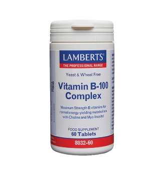 LAMBERTS VITAMIN B-100 COMPLEX 60tab - 