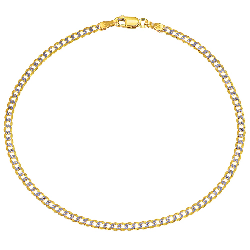 CHAIN for the Hand Gourmet SENZIO Collection K14 Yellolw and White Gold 5GK-060DIX.BR - 