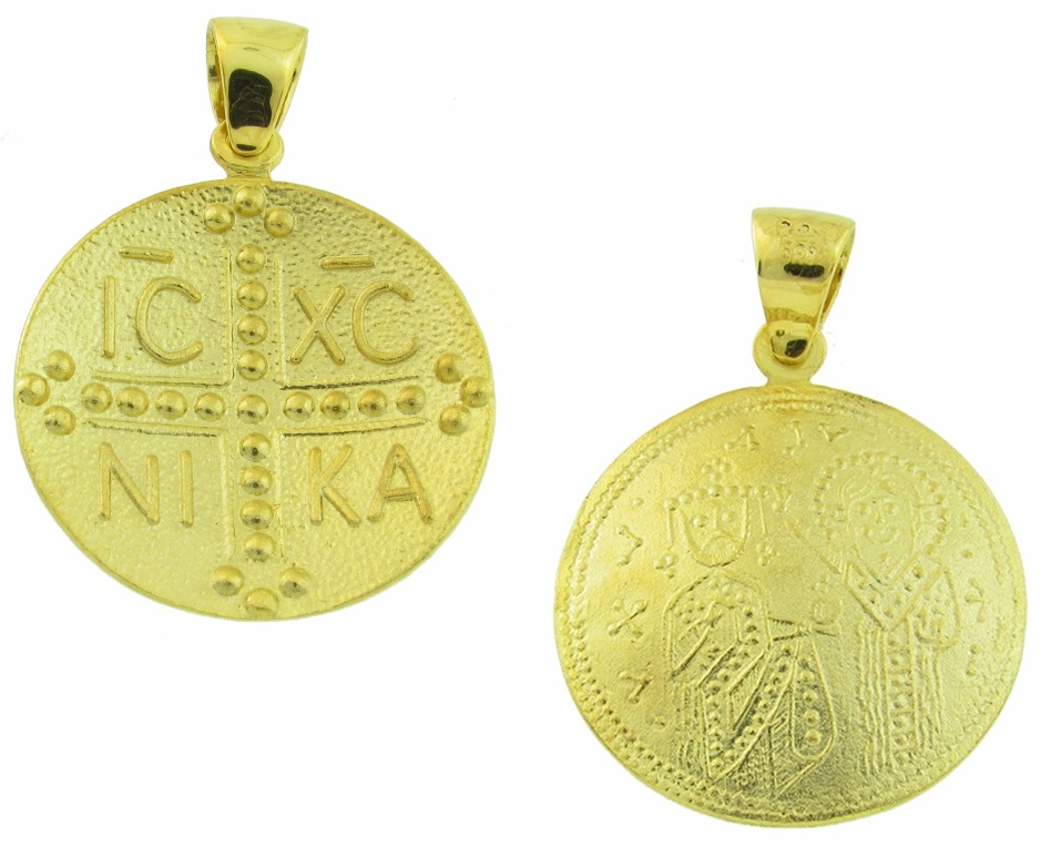 ΚΩΝΣΤΑΝΤΙΝΑΤΟ Χειροποίητο Διπλής Όψης Senzio Collection από Κ9 Κίτρινο Χρυσό 01.505.K9 - 1