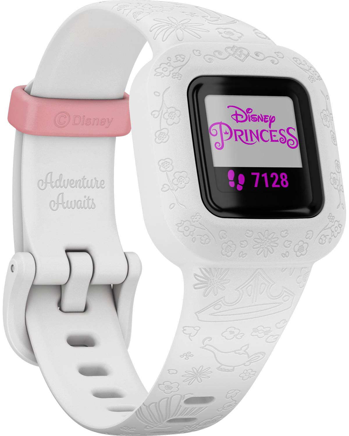 GARMIN Vivofit jr. 3 Disney Princess Grey Silicone Strap 010-02441-12 - 
