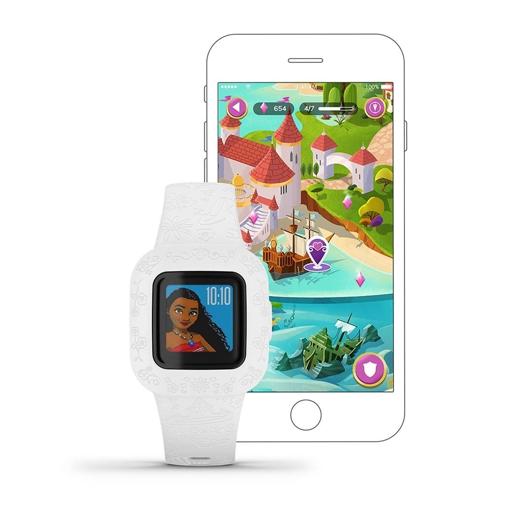 GARMIN Vivofit jr. 3 Disney Princess Grey Silicone Strap 010-02441-12 - 5