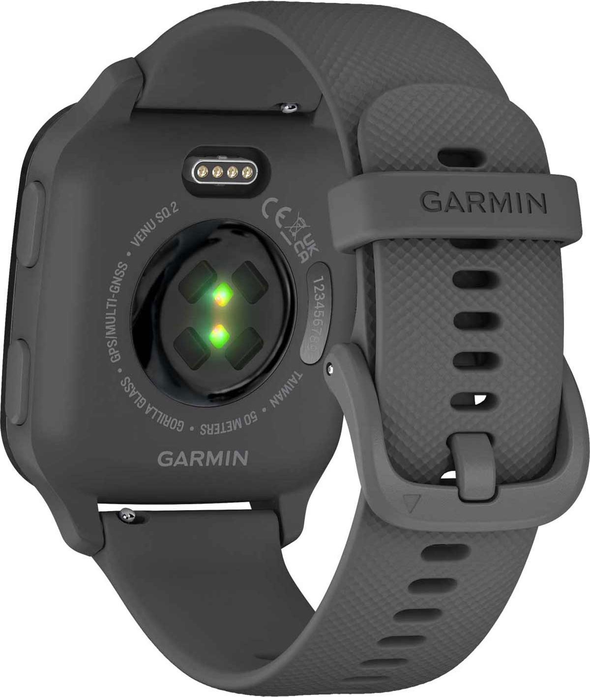 GARMIN Venu Sq 2 40.6 X 37mm Slate Bezel with Shadow Gray Silicone Band 010-02701-10 - 8