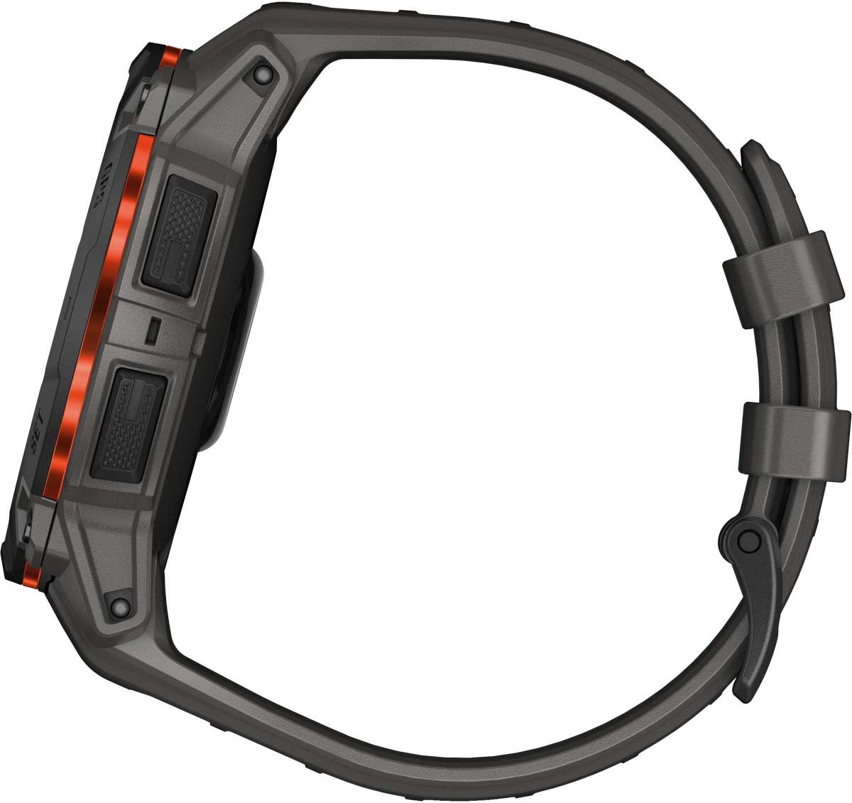GARMIN Instict 3 SOLAR 50mm Black with Charcoal Silicone Band 010-02935-00 - 7