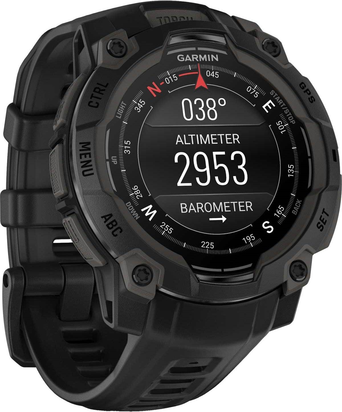 GARMIN Instict 3 AMOLED 45mm Black with Black Silicone Band 010-02936-00 - 3