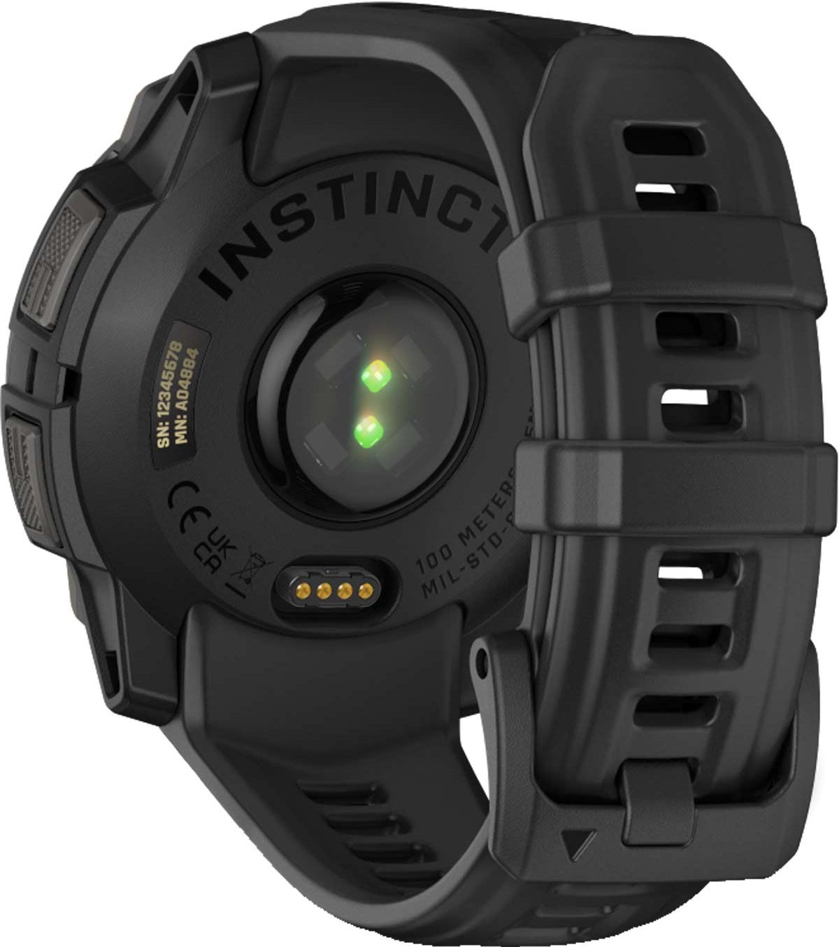 GARMIN Instict 3 AMOLED 45mm Black with Black Silicone Band 010-02936-00 - 8