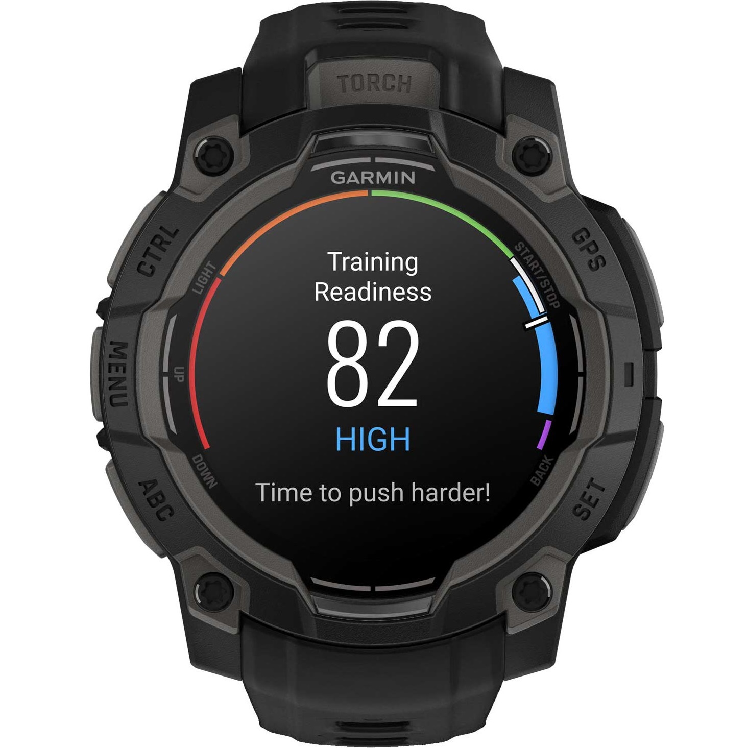 GARMIN Instict 3 AMOLED 45mm Black with Black Silicone Band 010-02936-00 - 
