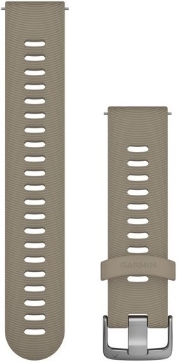 GARMIN Quick Release Bands (20 mm) Sandstone Silicone with Stainless Hardware 010-11251-0Z - 