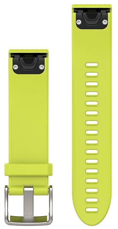 GARMIN QuickFit Bands (20 mm) Amp Yellow Silicone with Stainless Hardware 010-12491-13 - 2