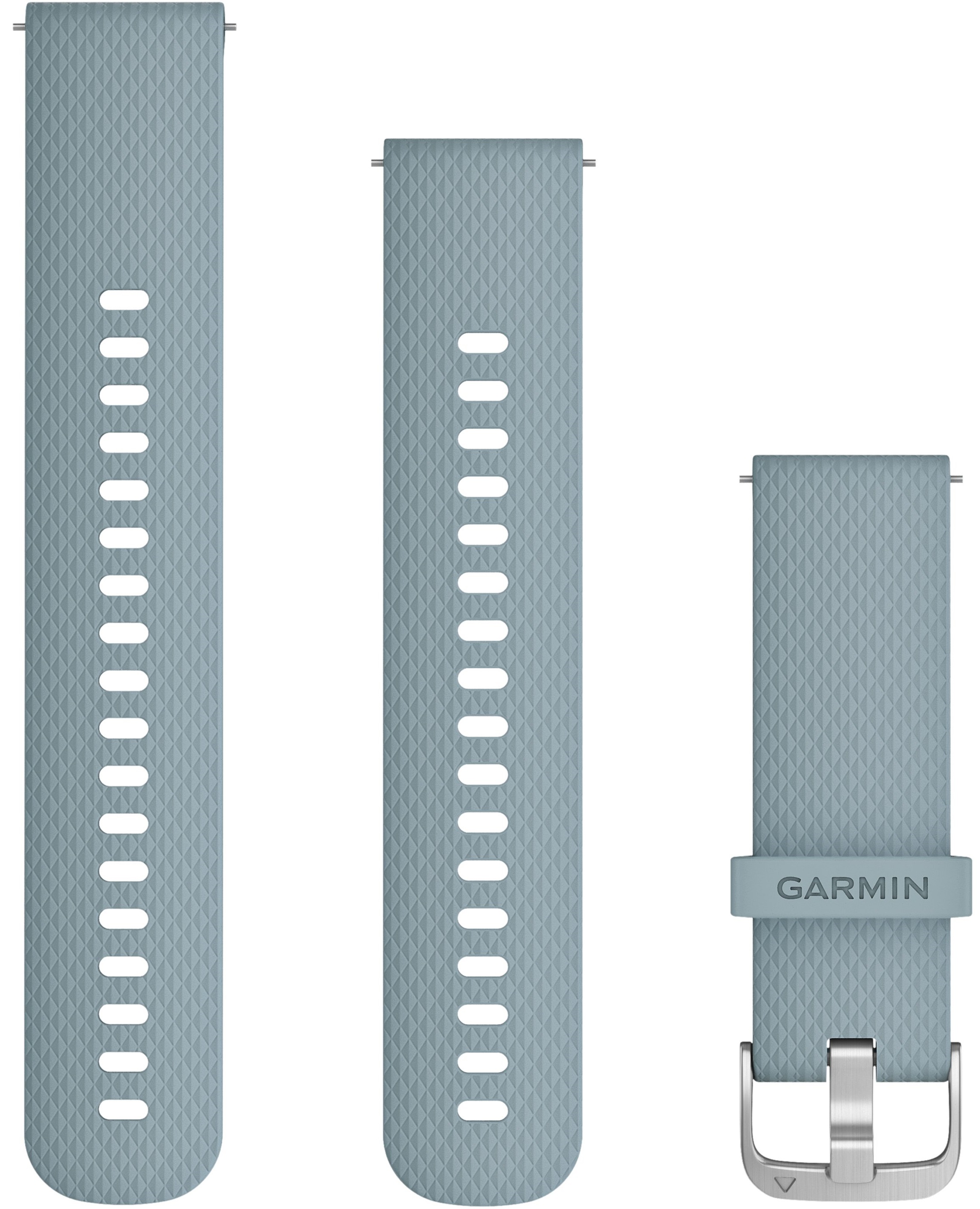 GARMIN Quick Release Bands (20 mm) Sea Foam with Silver Hardware 010-12691-06