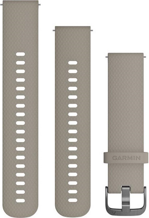 GARMIN Quick Release Bands (20 mm) Sandstone with Slate Hardware 010-12691-09 - 