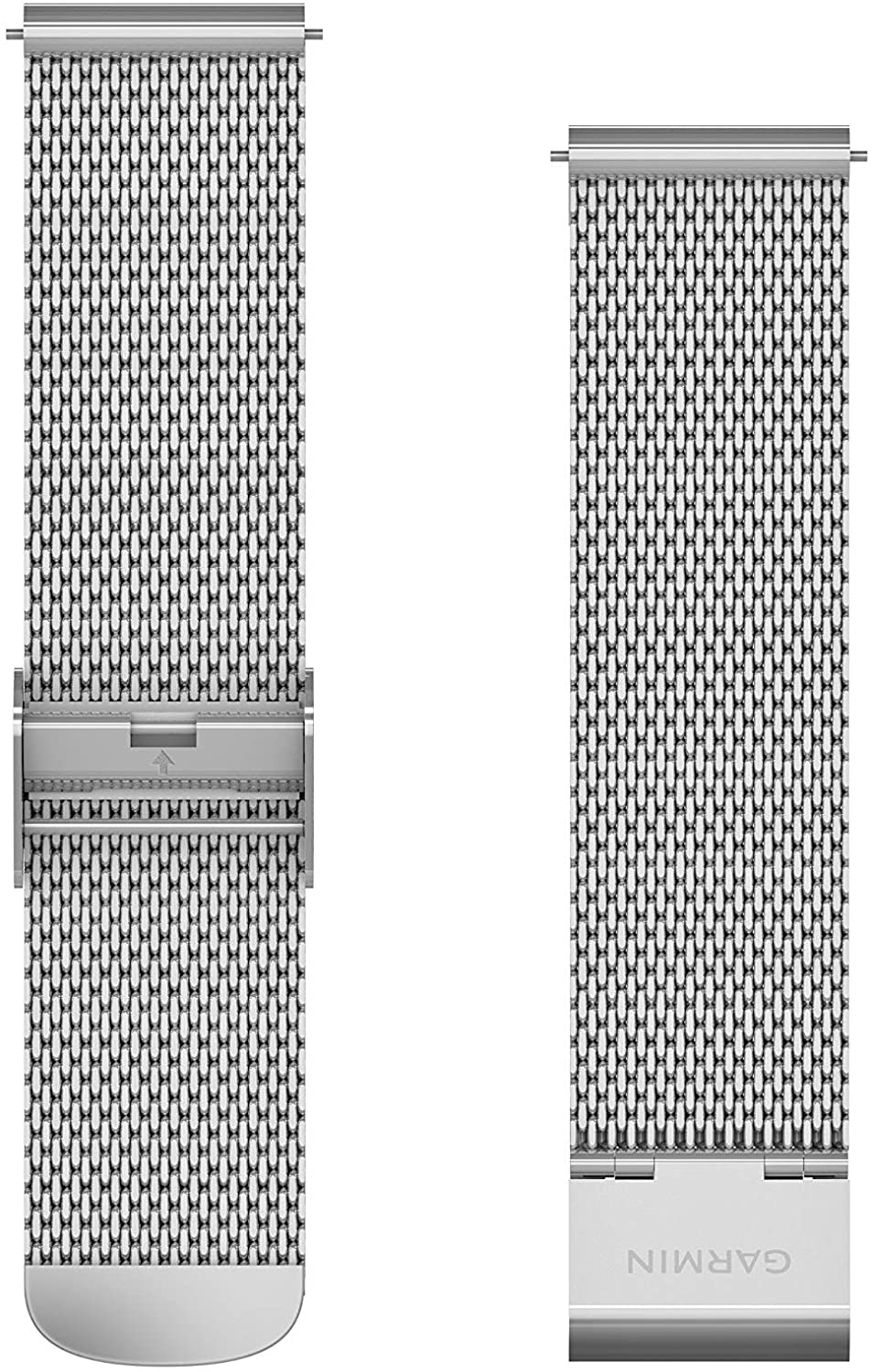 GARMIN Quick Release Bands (20 mm)  Silver Milanese Stainless Steel Bracelet 010-12924-23 - 