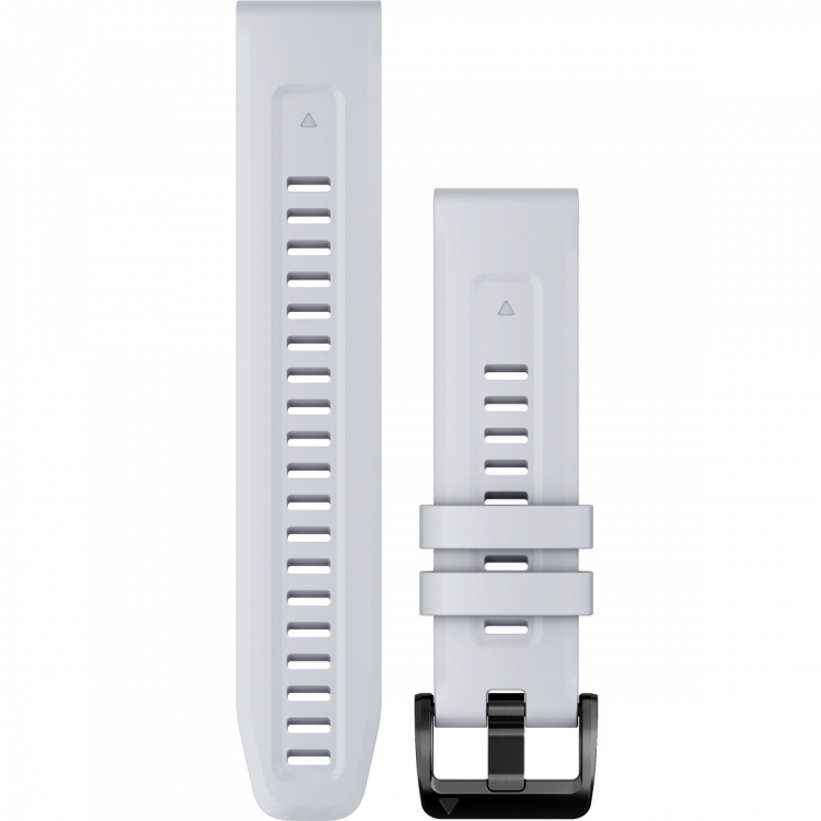 GARMIN QuickFit Bands (22mm) Witestone Silicone with Slate Hardware 010-13111-02 - 