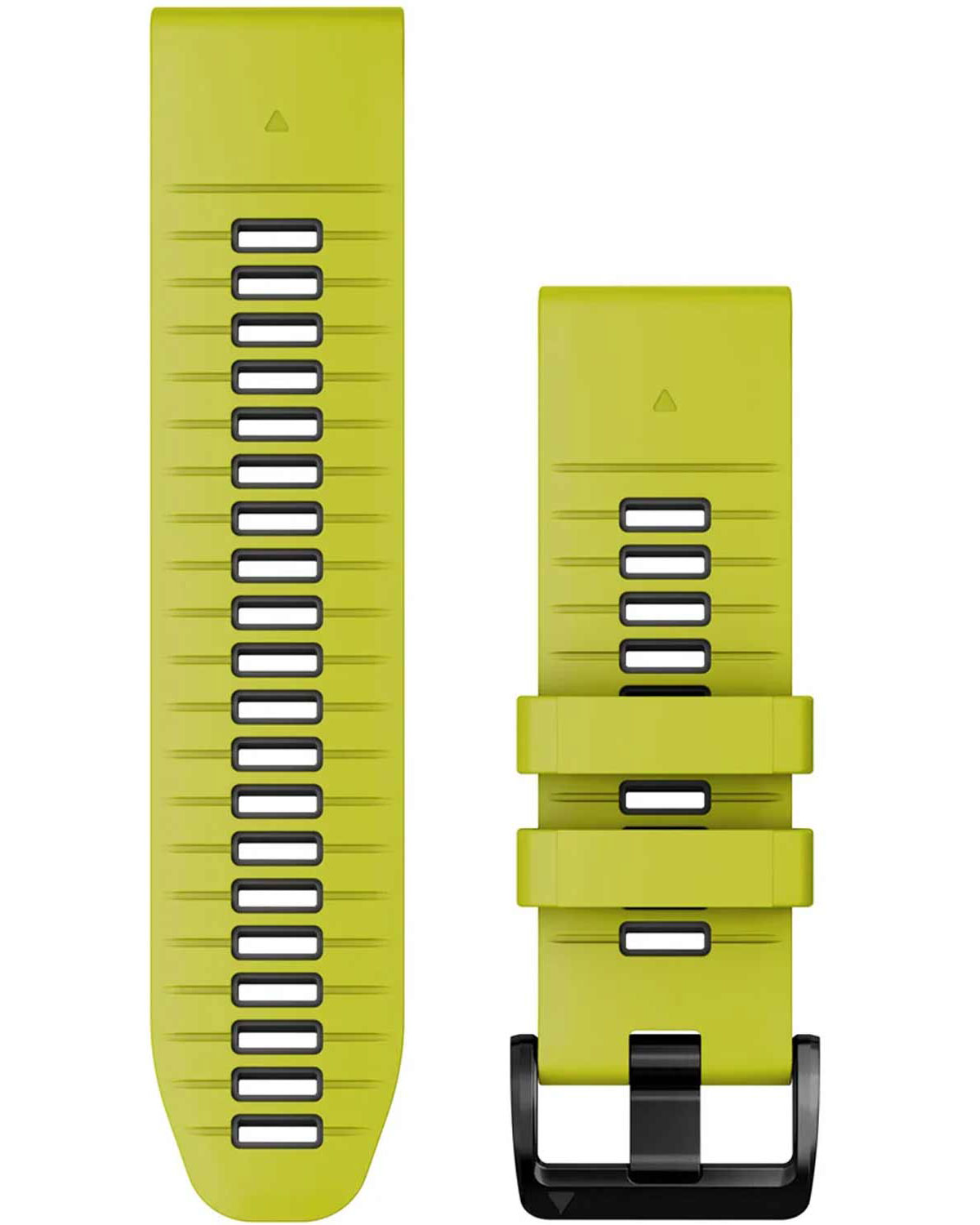 GARMIN QuickFit Bands (26 mm) Electric Lime/Graphite Silicone with Slate Hardware 010-13281-03 - 
