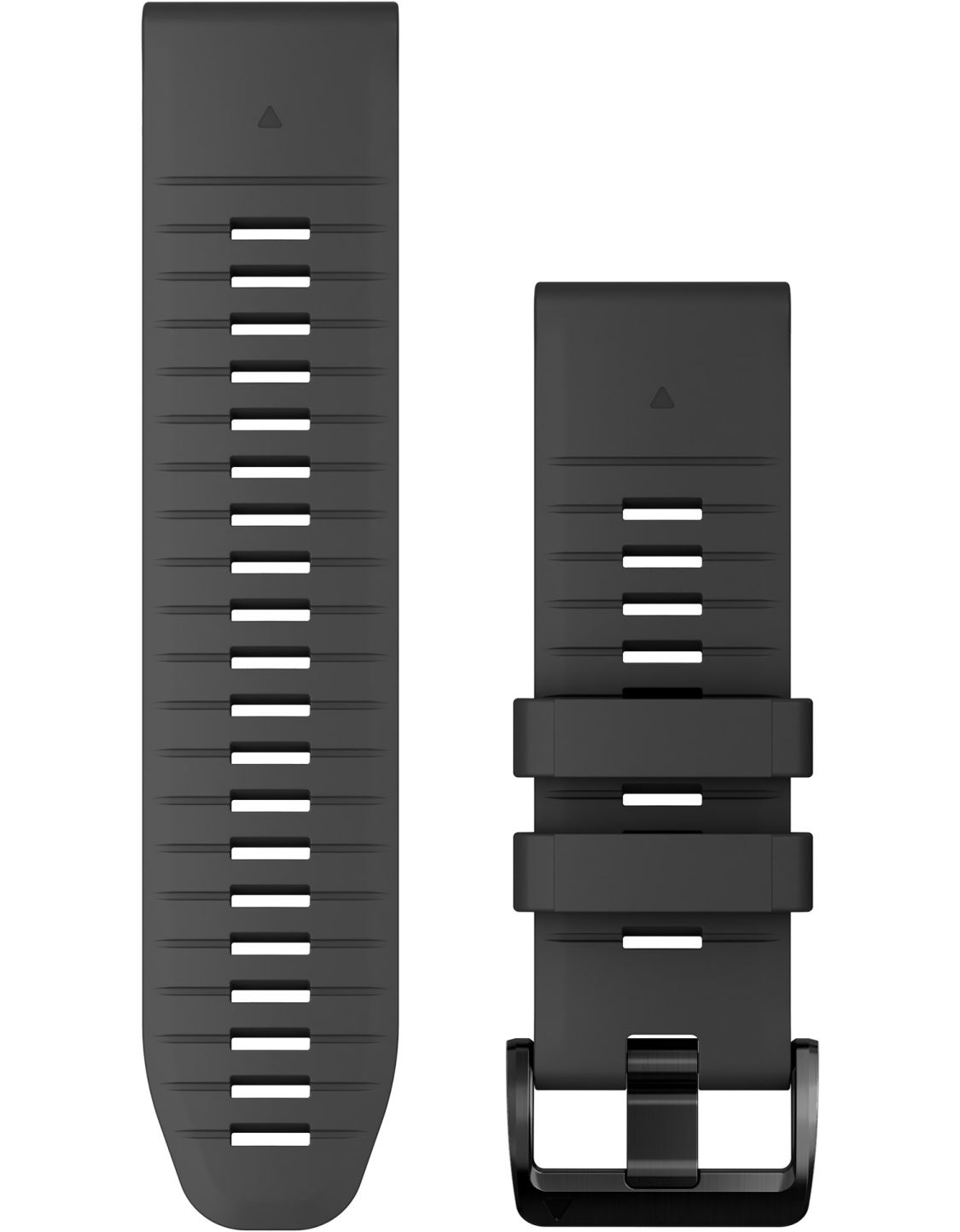GARMIN QuickFit Bands (26 mm) Graphite Silicone with Slate Hardware 010-13281-09 - 