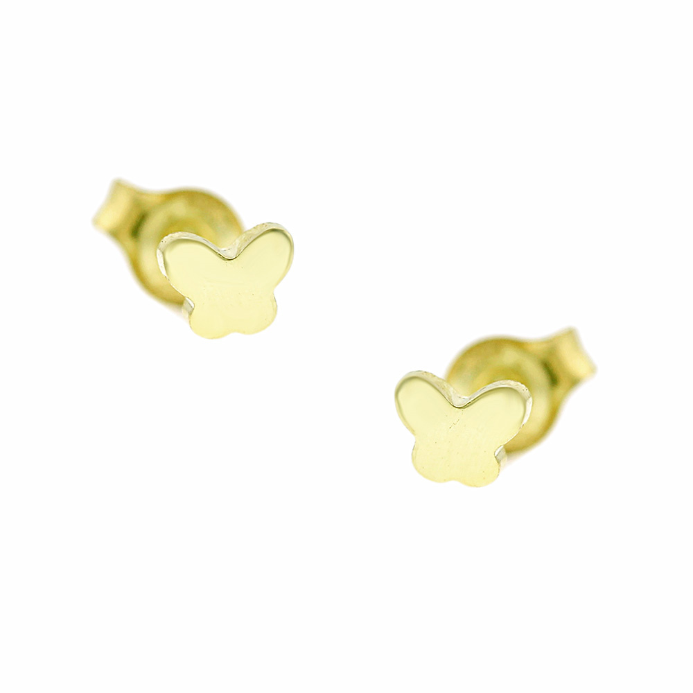 EARRINGS Butterflies 9K Yellow Gold 3SOU.01.316SK - 