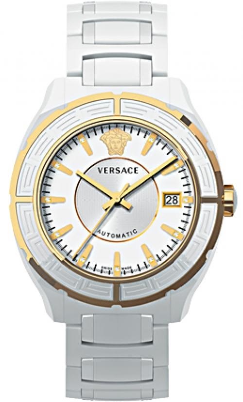 VERSACE DV One Automatic 40.5mm White Ceramic Bracelet 02ACP1D001SC01 - 1
