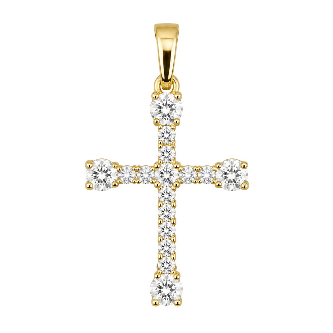 CROSS Women's SENZIO Collection K9 Yellow Gold with Zircon Stones S000973-9 - 
