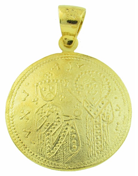 ΚΩΝΣΤΑΝΤΙΝΑΤΟ Χειροποίητο Διπλής Όψης Senzio Collection από Κ9 Κίτρινο Χρυσό 01.505.K9 - 3