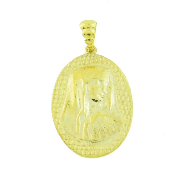 ΠΑΝΑΓΙΤΣΑ Χειροποίητη SENZIO Collection από Κ9 Κίτρινο Χρυσό 1-549