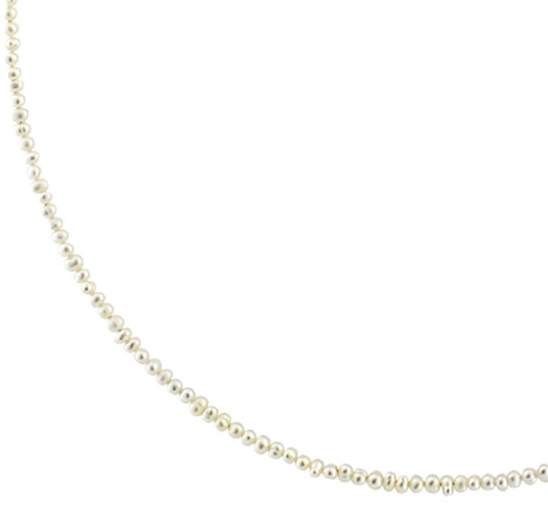 NECKLACE SENZIO with Pearls in 14K Yellow Gold 119916CN309 - 