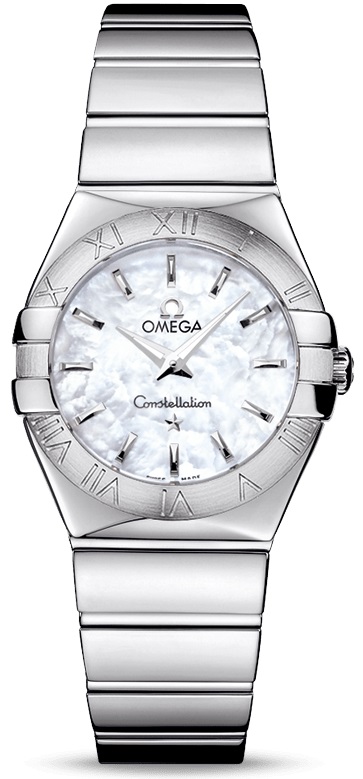 OMEGA Constellation Quartz 27mm Silver Stainless Steel Bracelet 12310276005002 - 