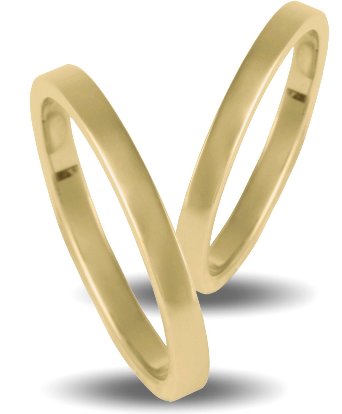VERES4EVER Collection Βέρες Κίτρινο Χρυσό V2059 - Κίτρινο Χρυσό