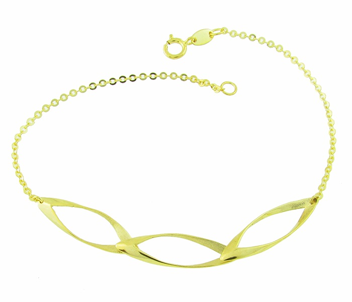 BRACELET Hand Made SENZIO Collection 14K Yellow Gold 14-570.K14