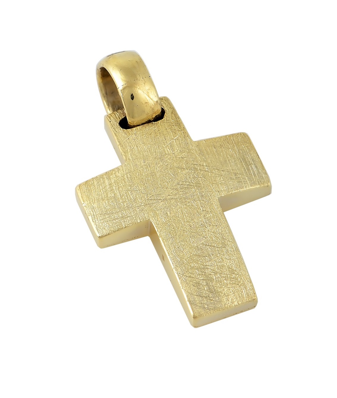 ΣΤΑΥΡΟΣ Ανδρικός FILVA Oro σε 14K Κίτρινο Χρυσό CR0120
