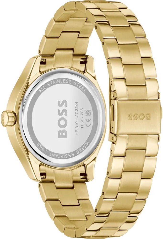 BOSS Lida Multifunction Light Green Dial 38mm Gold Stainless Steel Bracelet 1502745 - 3